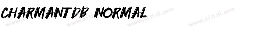 CharmantDB Normal字体转换